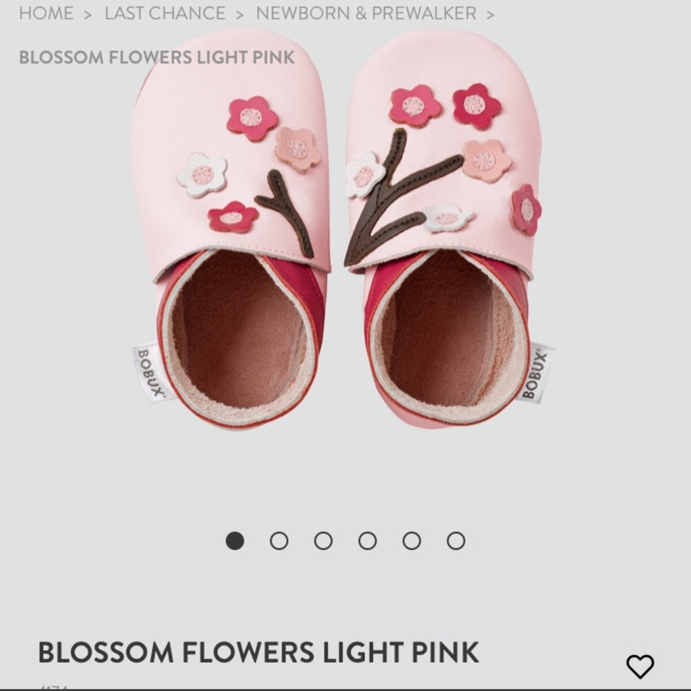Bobux soft sole leather baby/toddler shoes